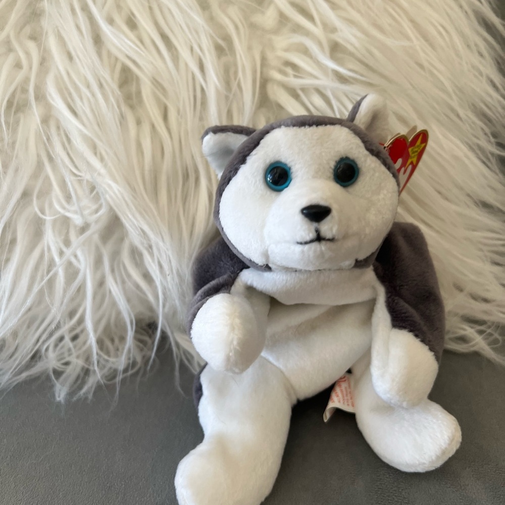 Ty Beanie Baby “Nanook” The Husky Plush